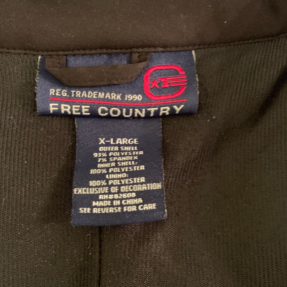 Free Country Jacket zip up - Picture 4 of 7
